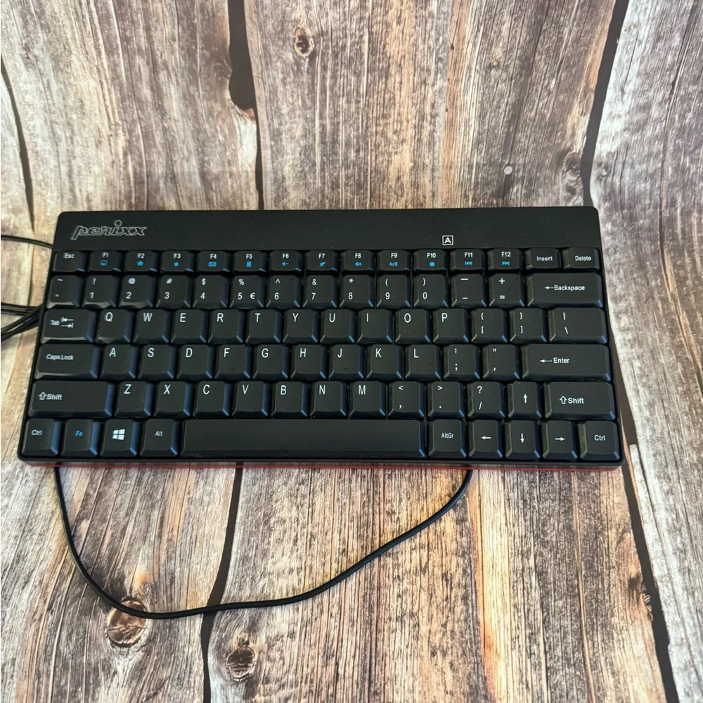 Preowned Perixx USB Wired Medium Size Keyboard Item #PHK7150
